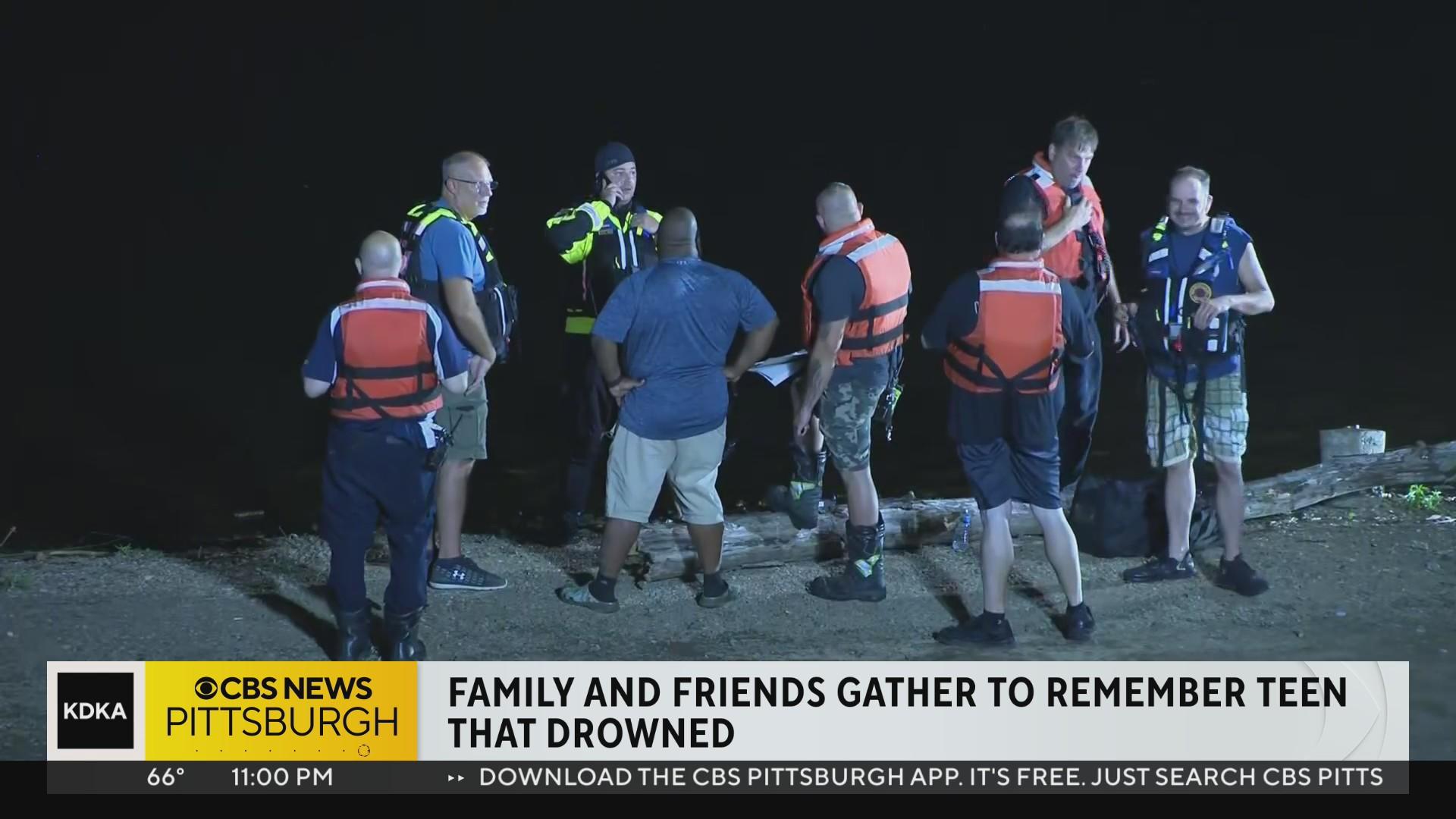 Family and friends host vigil to remember teen who drowned in ...