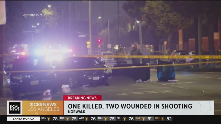 Norwalk shooting: 2 killed, 1 man in critical condition - CBS Los Angeles