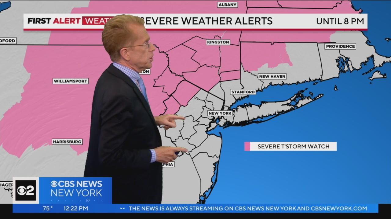 First Alert Weather: Yellow Alert for strong to severe thunderstorms ...