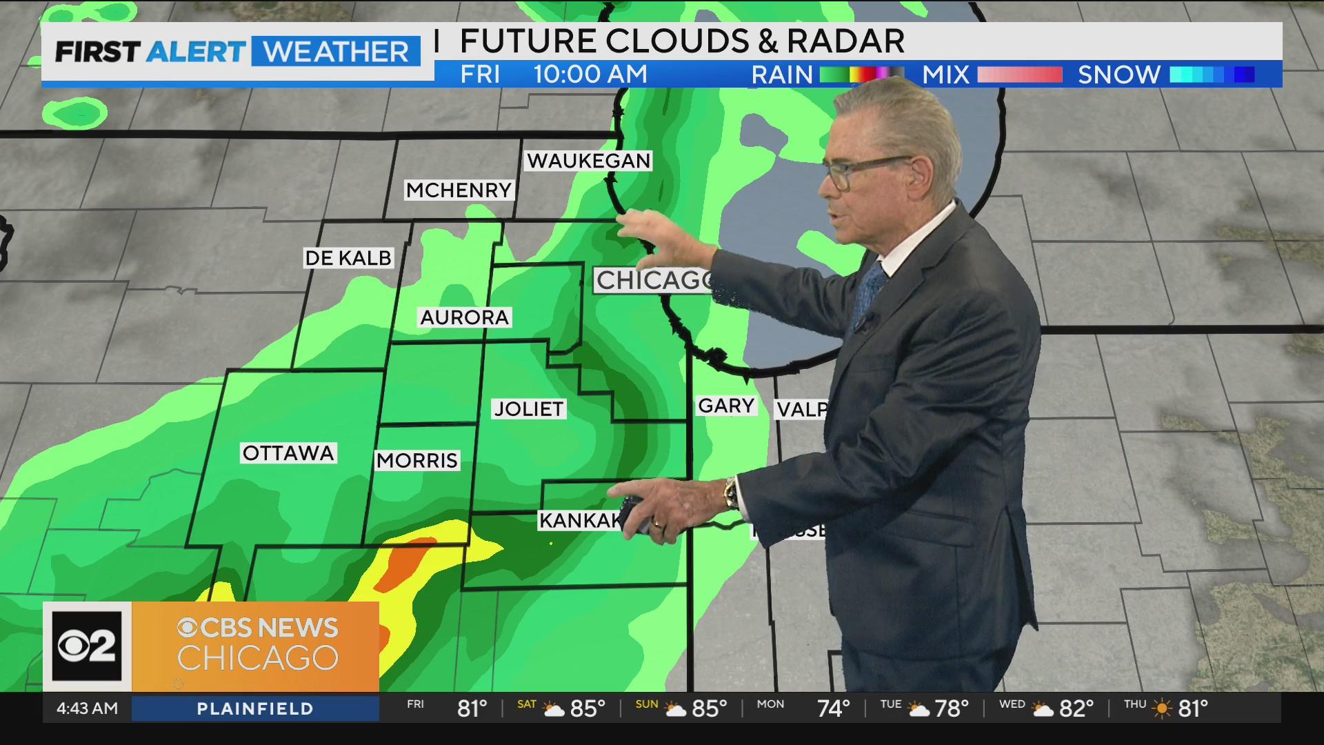 Chicago First Alert Weather: Severe storms Friday - CBS Chicago