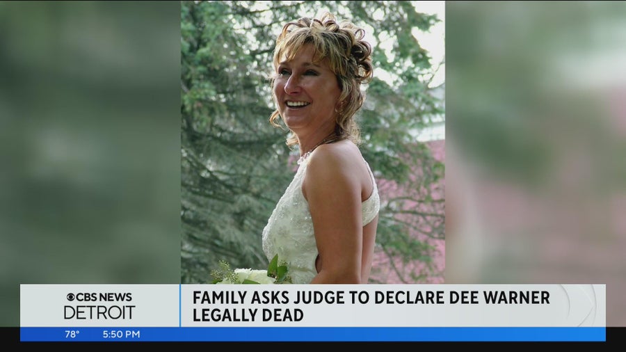 Family asks judge to declare Dee Warner legally dead - CBS Detroit
