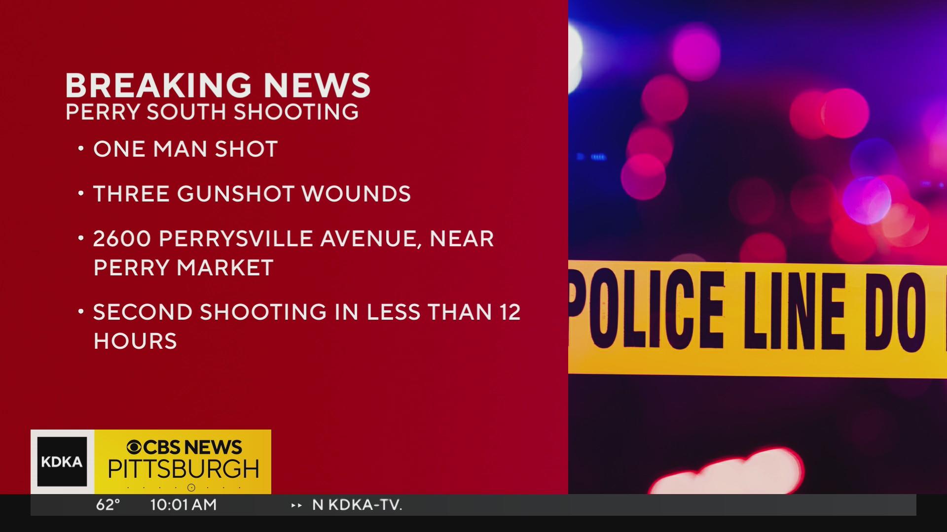 1 man in critical condition after shooting in Perry South - CBS Pittsburgh
