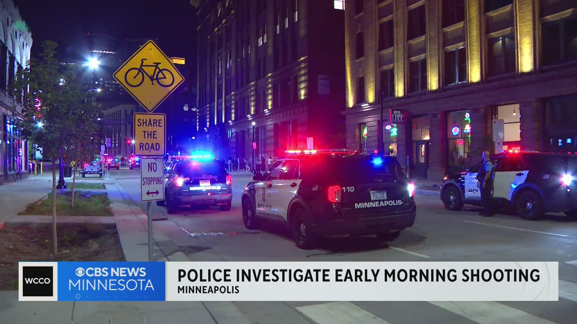 1 woman injured after overnight shooting in Minneapolis - CBS Minnesota
