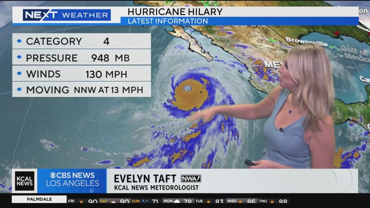 California storm warning