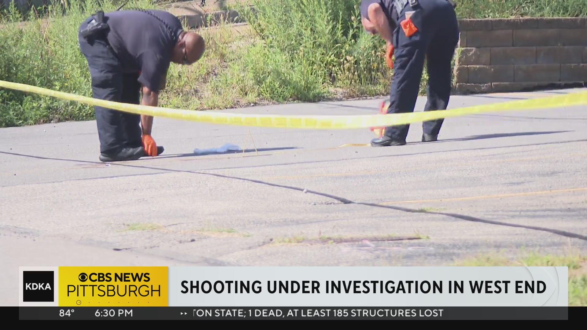 Woman shot in West End - CBS Pittsburgh