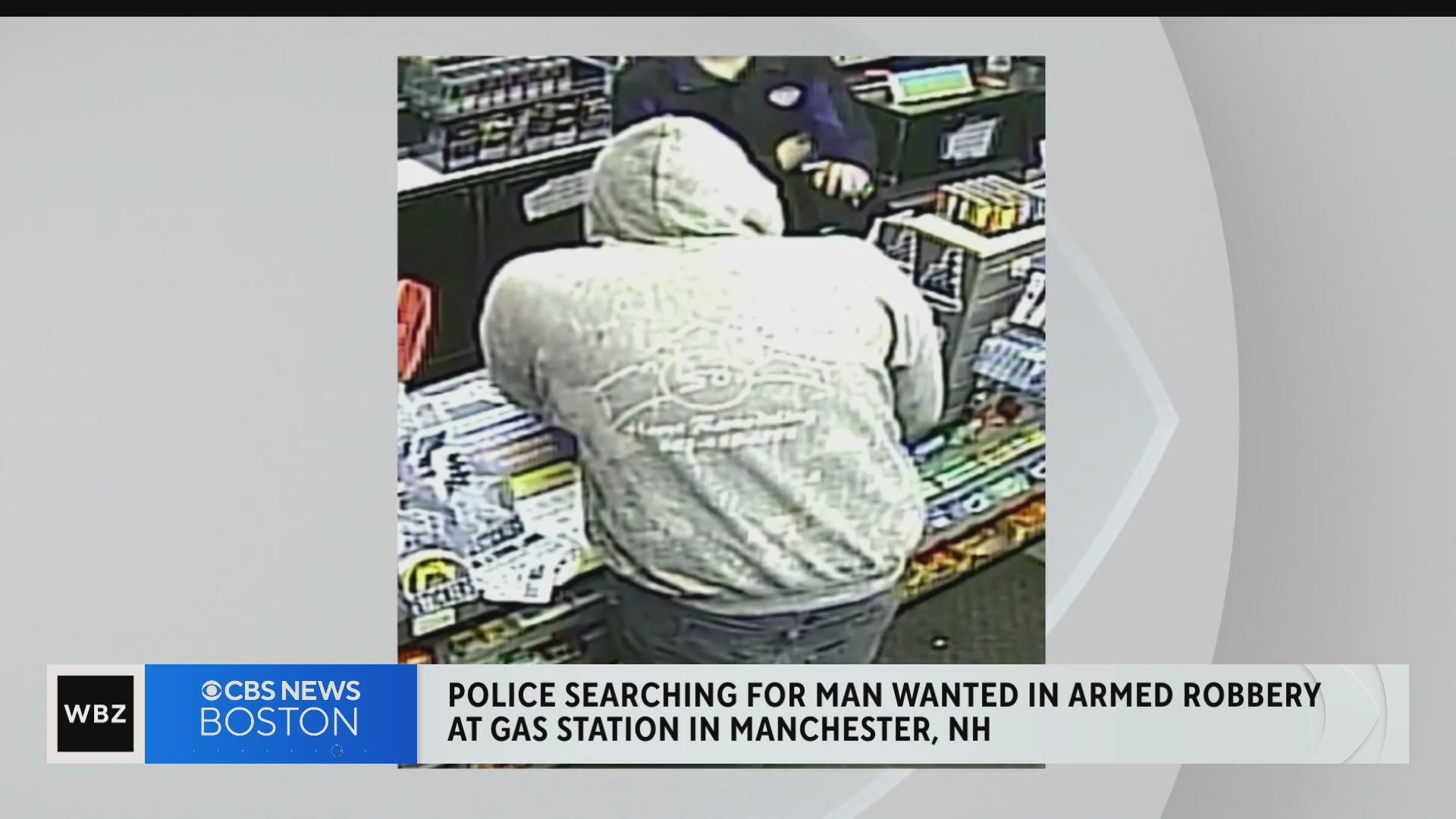 Man wanted in armed robbery at Gulf gas station in Manchester, New ...