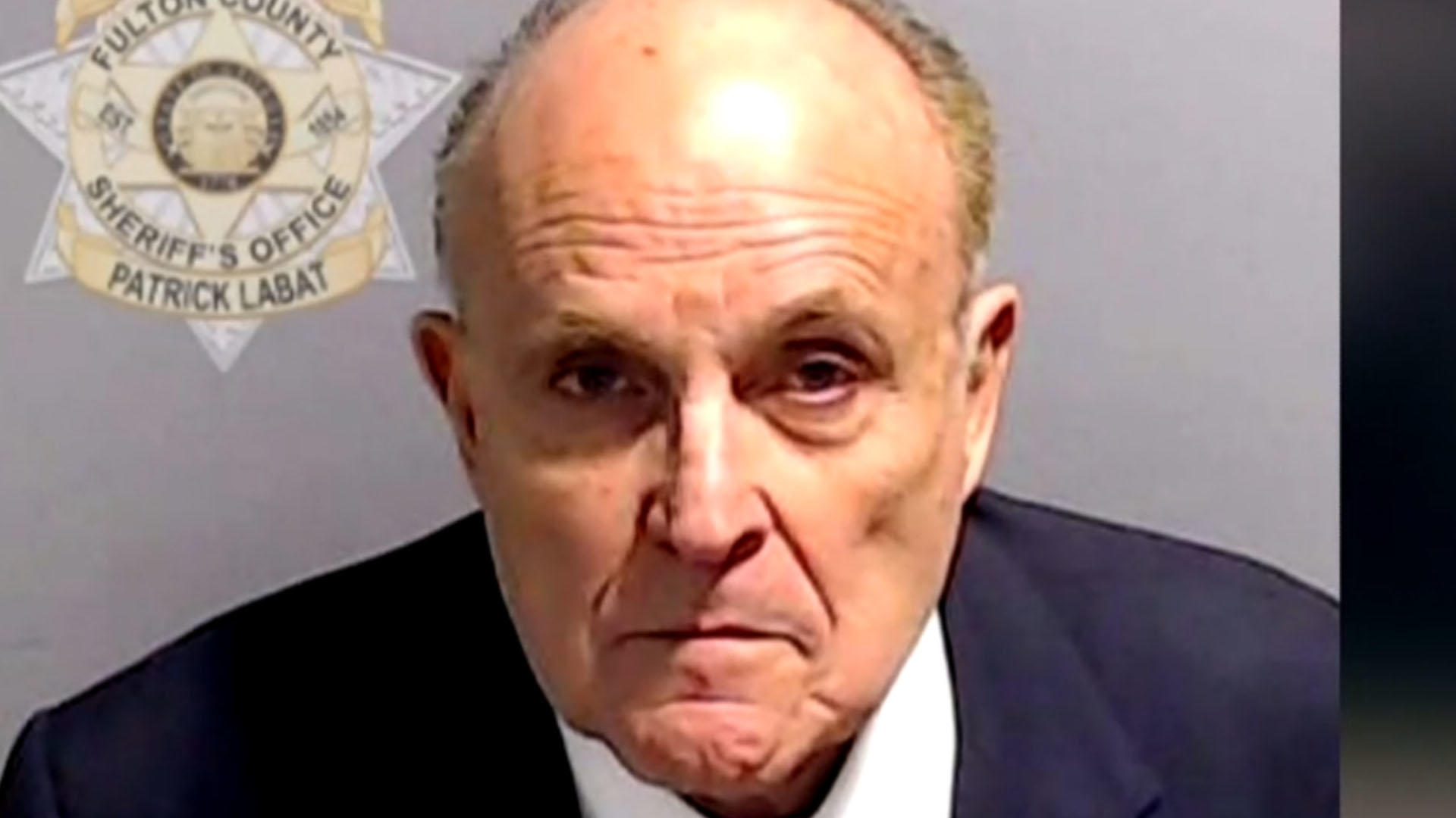 Rudy Giuliani Surrenders At Fulton County Jail For Georgia RICO Charges ...