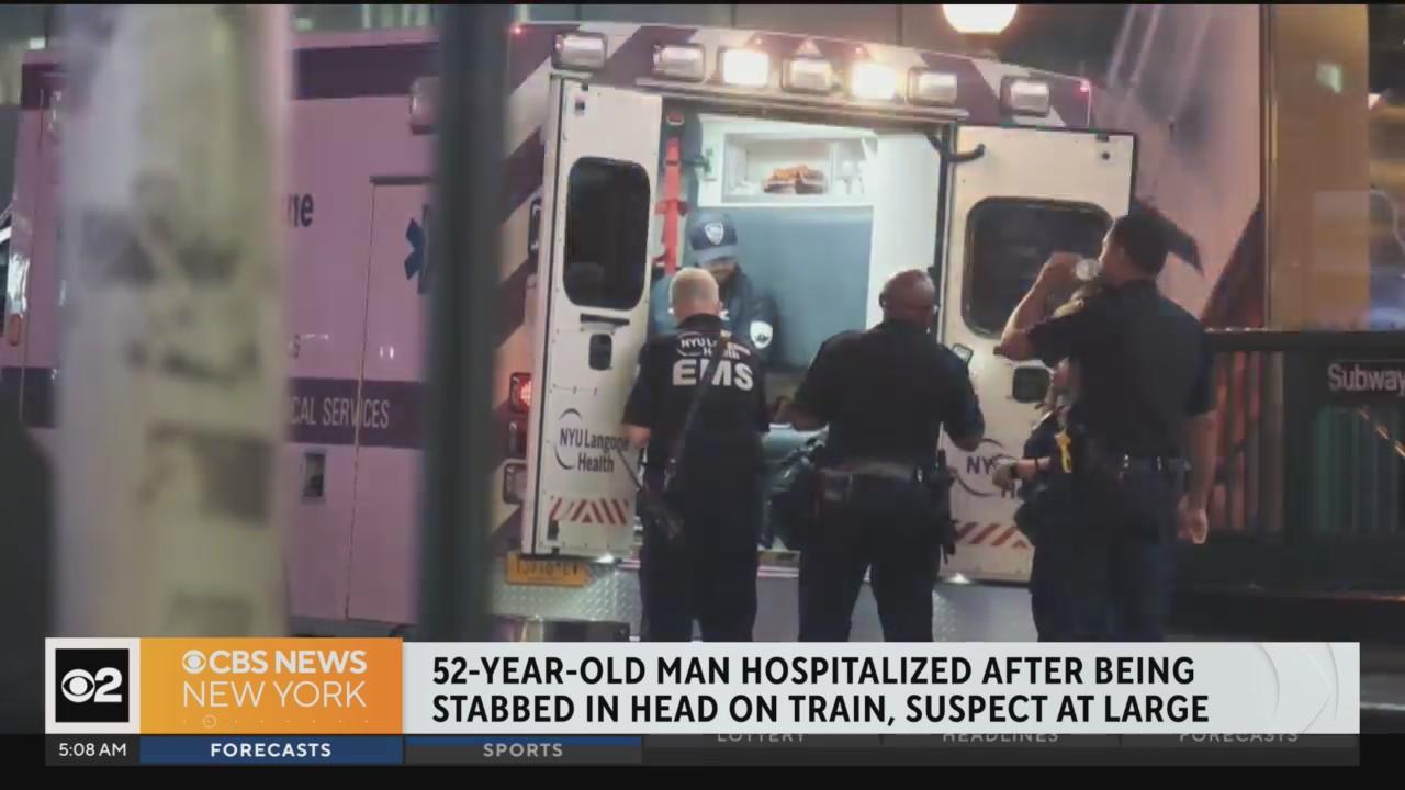 Police: Subway rider stabbed repeatedly in head on 1 train in Midtown ...