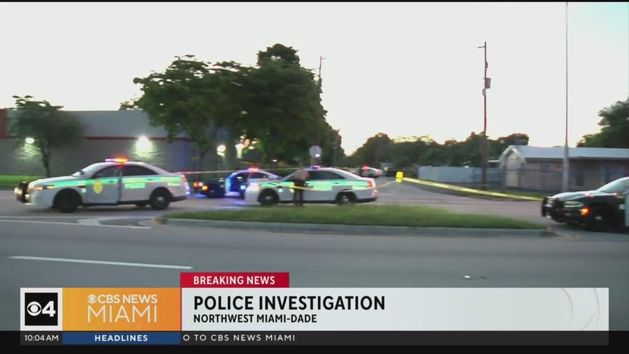 Police: One shot in drive-by shooting in Northwest Miami-Dade - CBS Miami