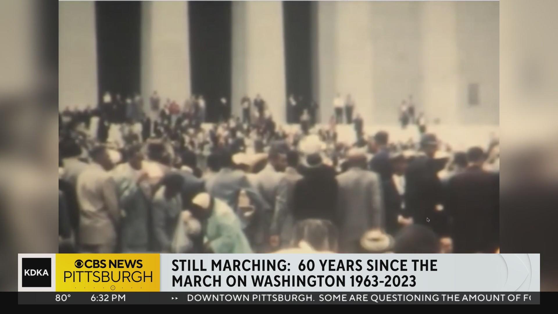 Pittsburgh civil rights leader captured rare color video of March on ...