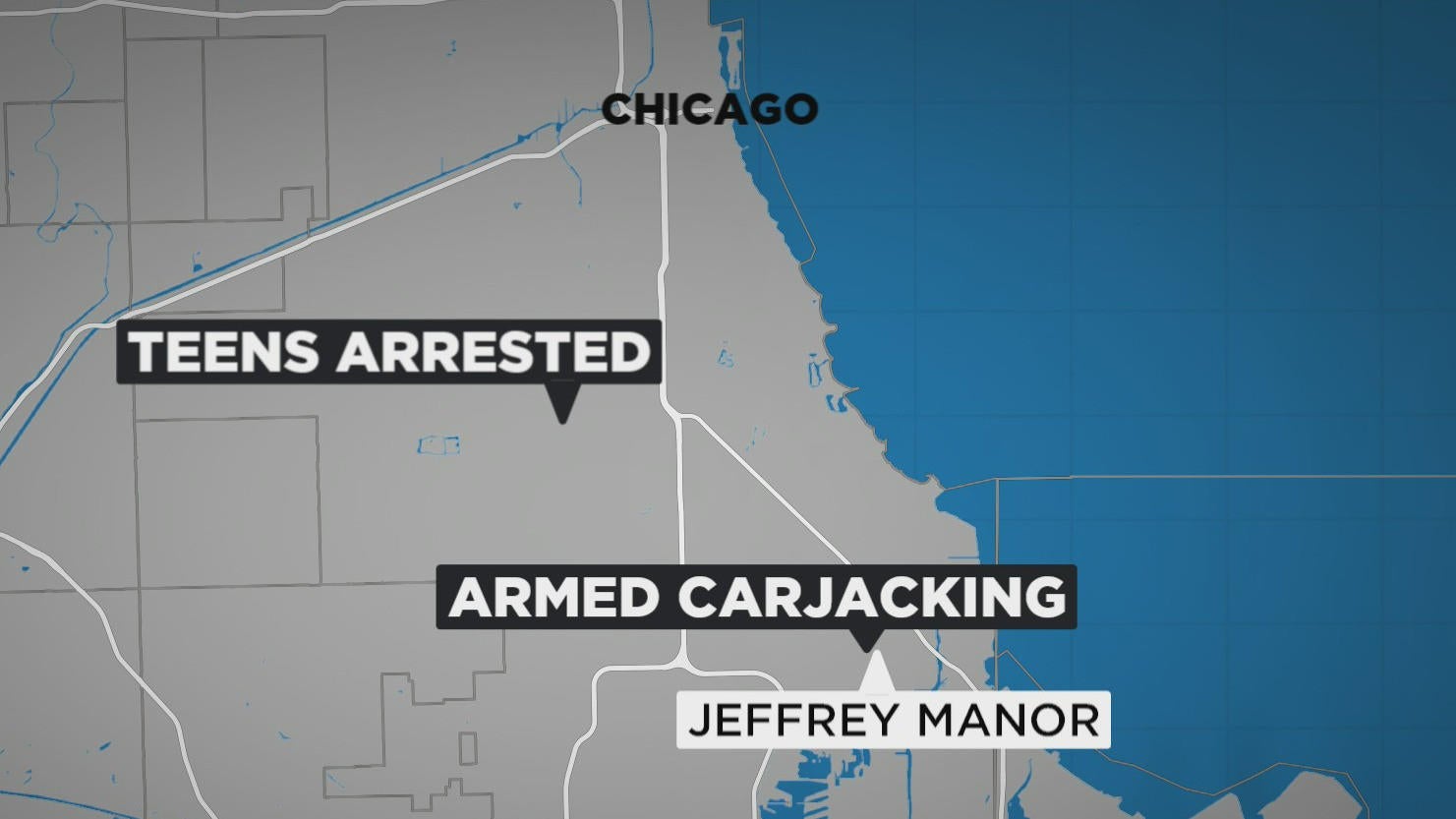 4 teens charged with armed carjacking in Jeffrey Manor CBS