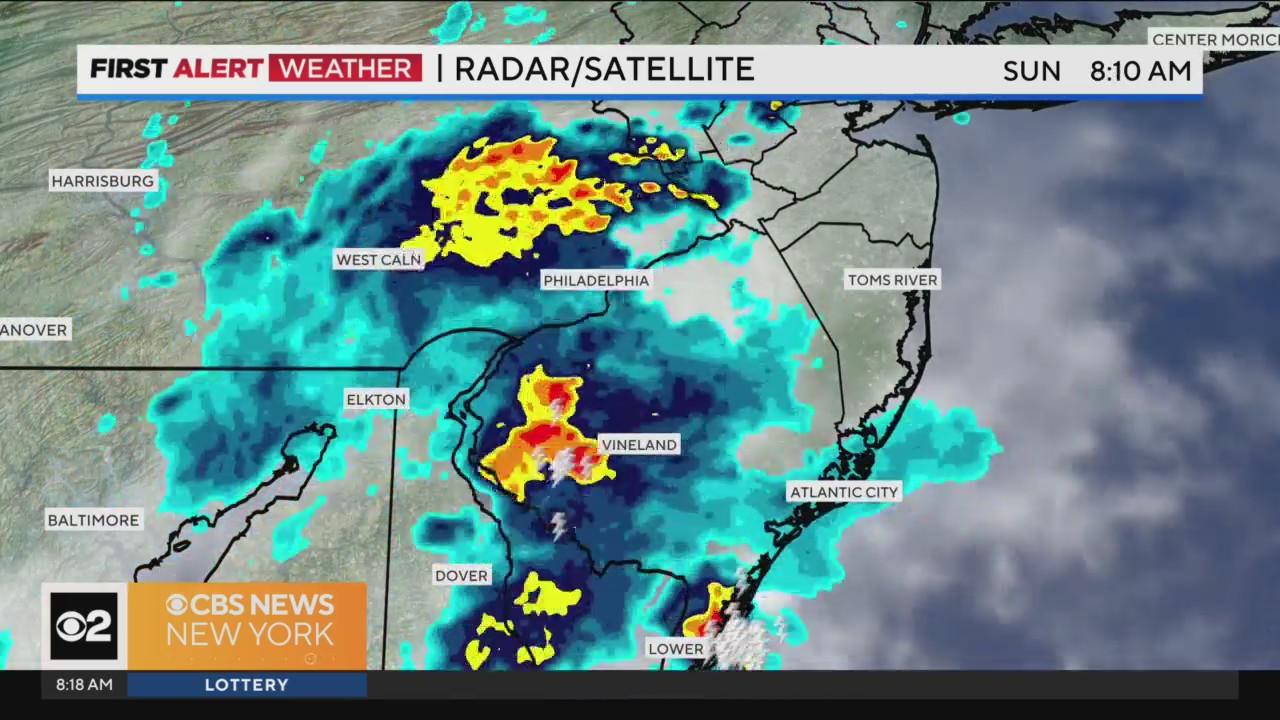 First Alert Forecast: Yellow Alert in effect Sunday due to rounds of ...