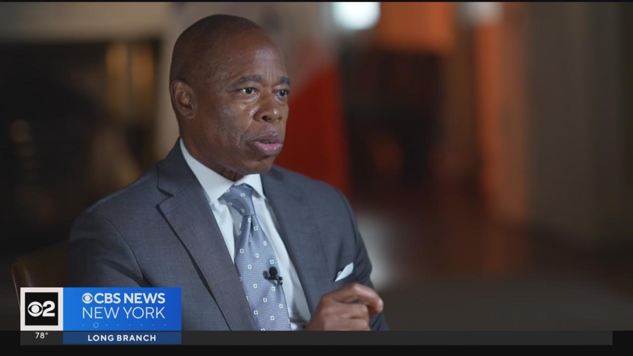 CBS New York one-one-one: Mayor Eric Adams says images of 9/11 "never ...