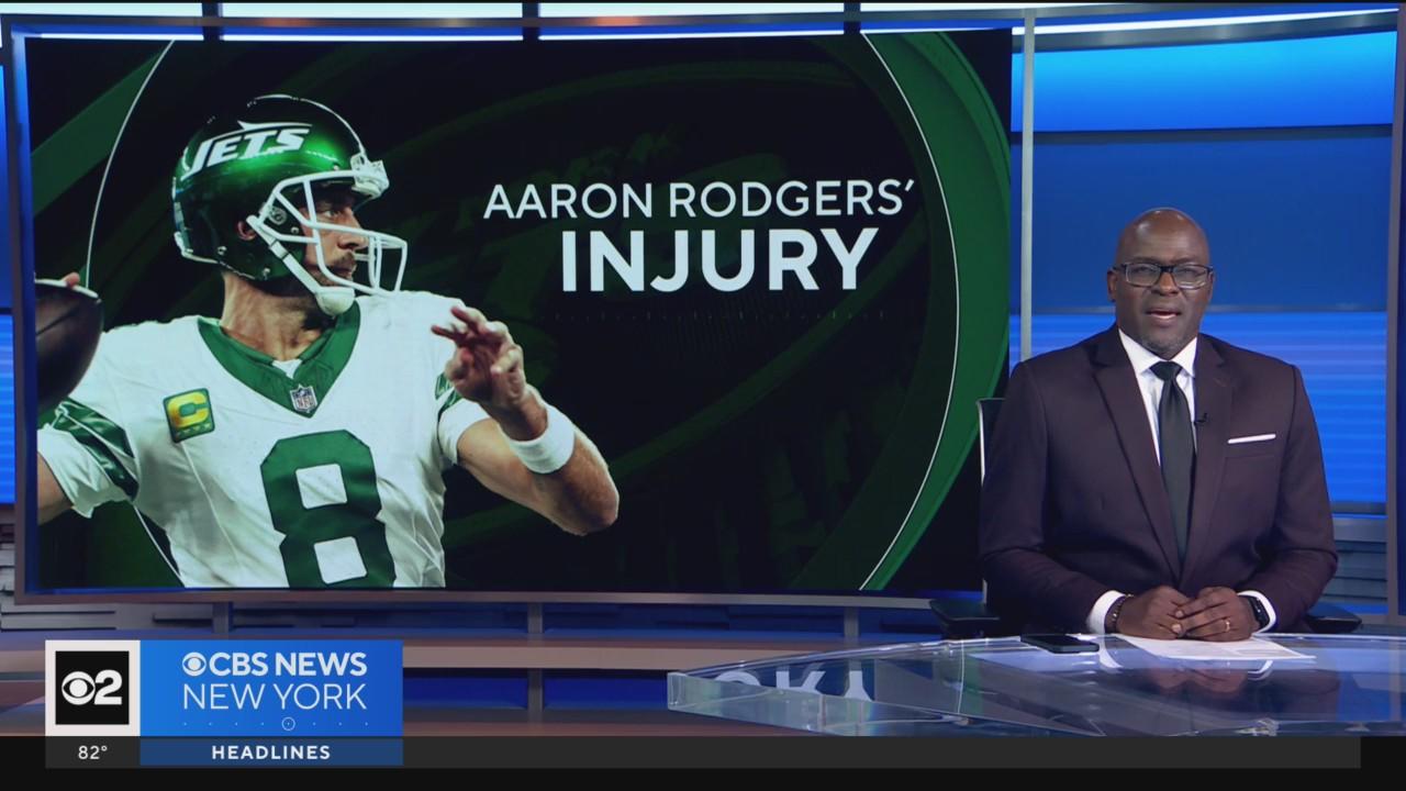 Jets confirm Aaron Rodgers out for the season with torn left Achilles ...