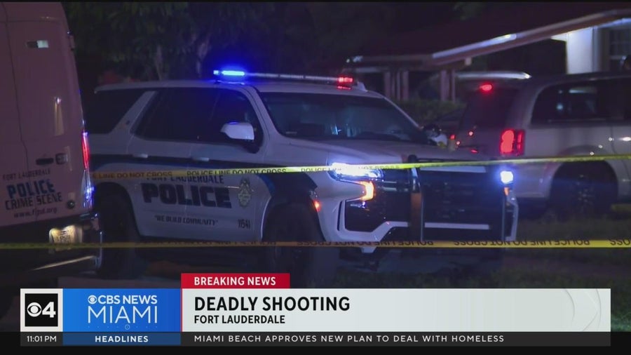 Fatal shooting of Fort Lauderdale woman under investigation - CBS Miami