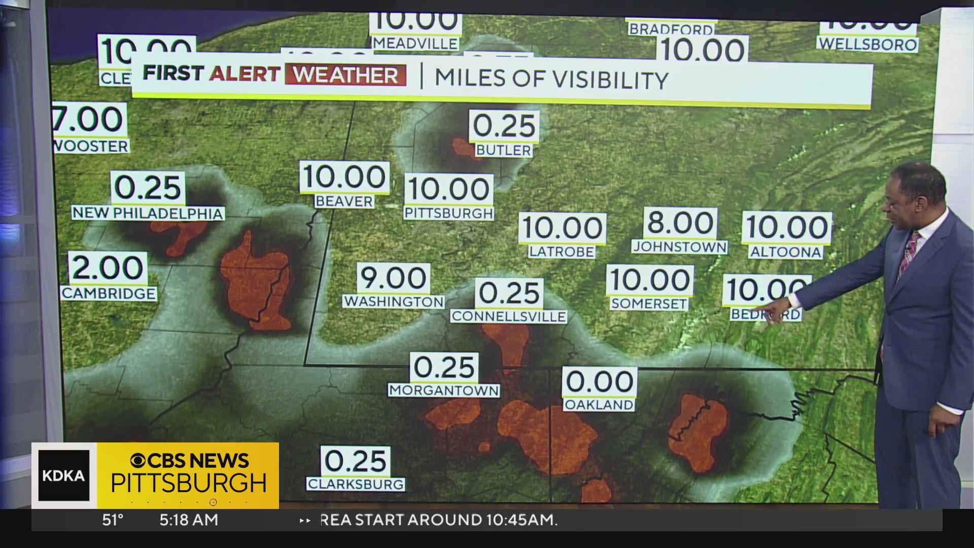 Pittsburgh Weather: A pleasant week of weather ahead - CBS Pittsburgh