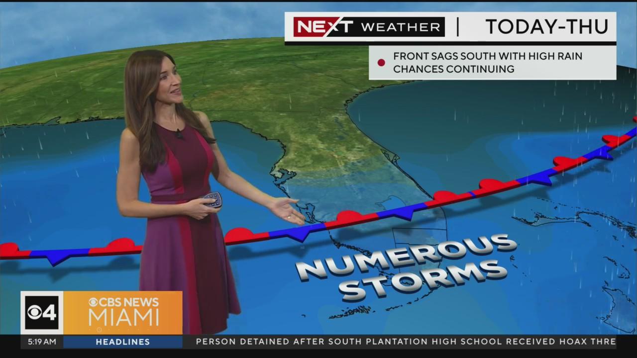 South Florida is in for a wet Wednesday - CBS Miami