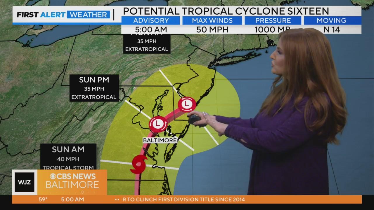 Tropical Storm Warning along East Coast. Here's what it means for ...