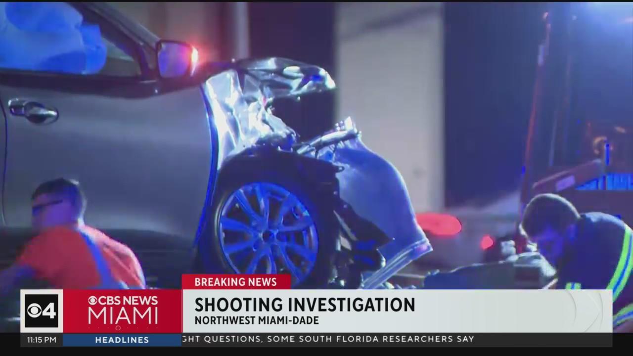 Police investigating shooting in NW Miami-Dade - CBS Miami