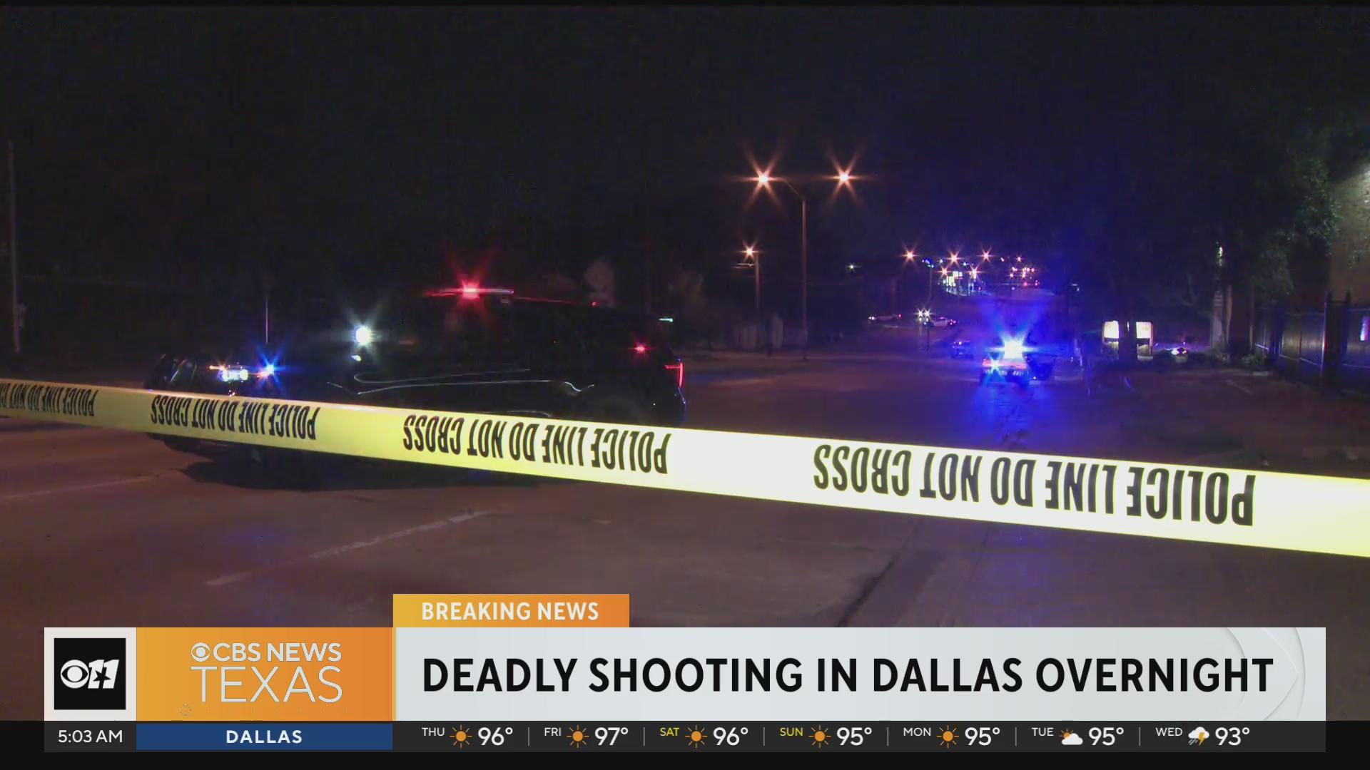 20-year-old fatally shot in Dallas, gunman still at-large - CBS Texas