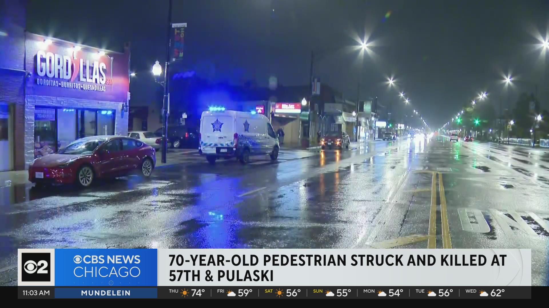 Man dies after being hit by two vehicles on Southwest Side of Chicago ...