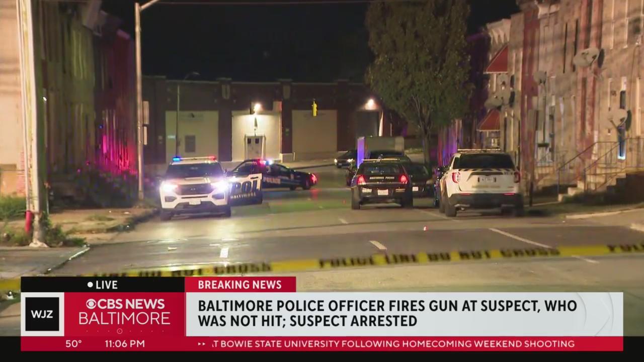 Suspect arrested after striking officer with vehicle, then shot at by ...