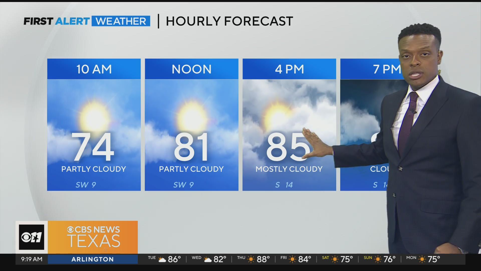 Warm week continues, cooler temps are on the way! - CBS Texas