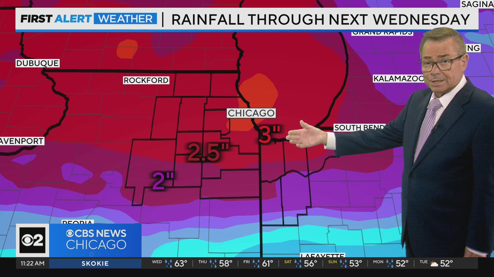 Chicago Weather Alert: Heavy rain could trigger flooding - CBS Chicago