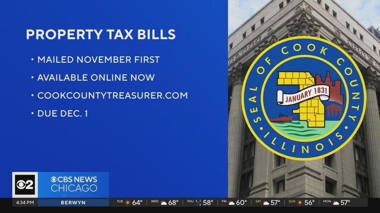 Second installment Cook County property tax bills arrive, due Dec. 1 ...