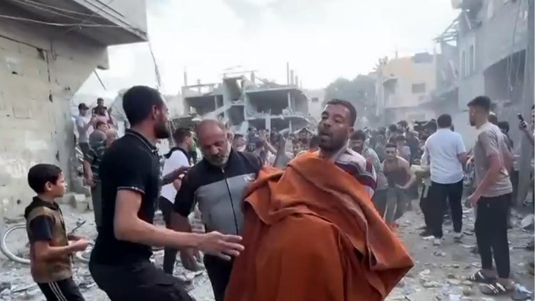 Hundreds feared dead in Gaza hospital blast as Israeli, Palestinian ...