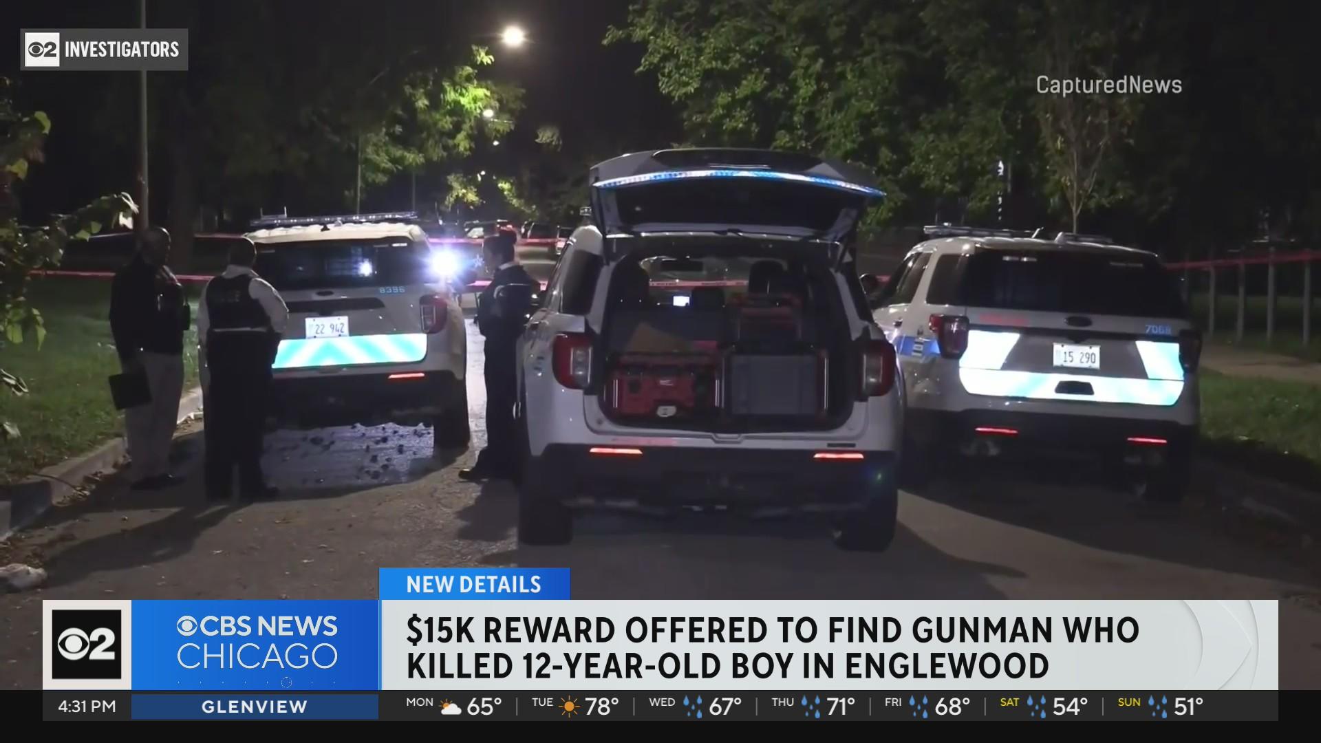 Chicago shooting: 12-year-old boy killed in Englewood identified - CBS ...