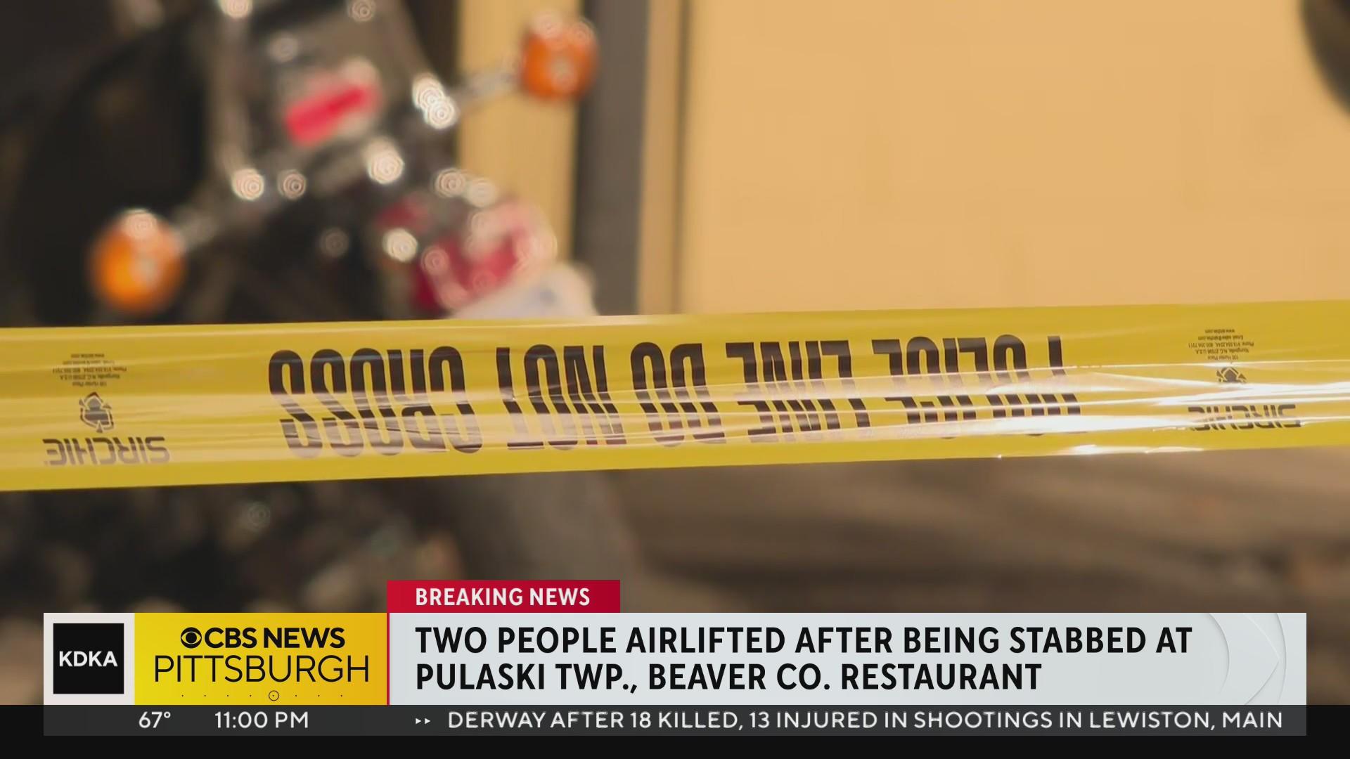 2 stabbed at Pittsburgh-area bar - CBS Pittsburgh