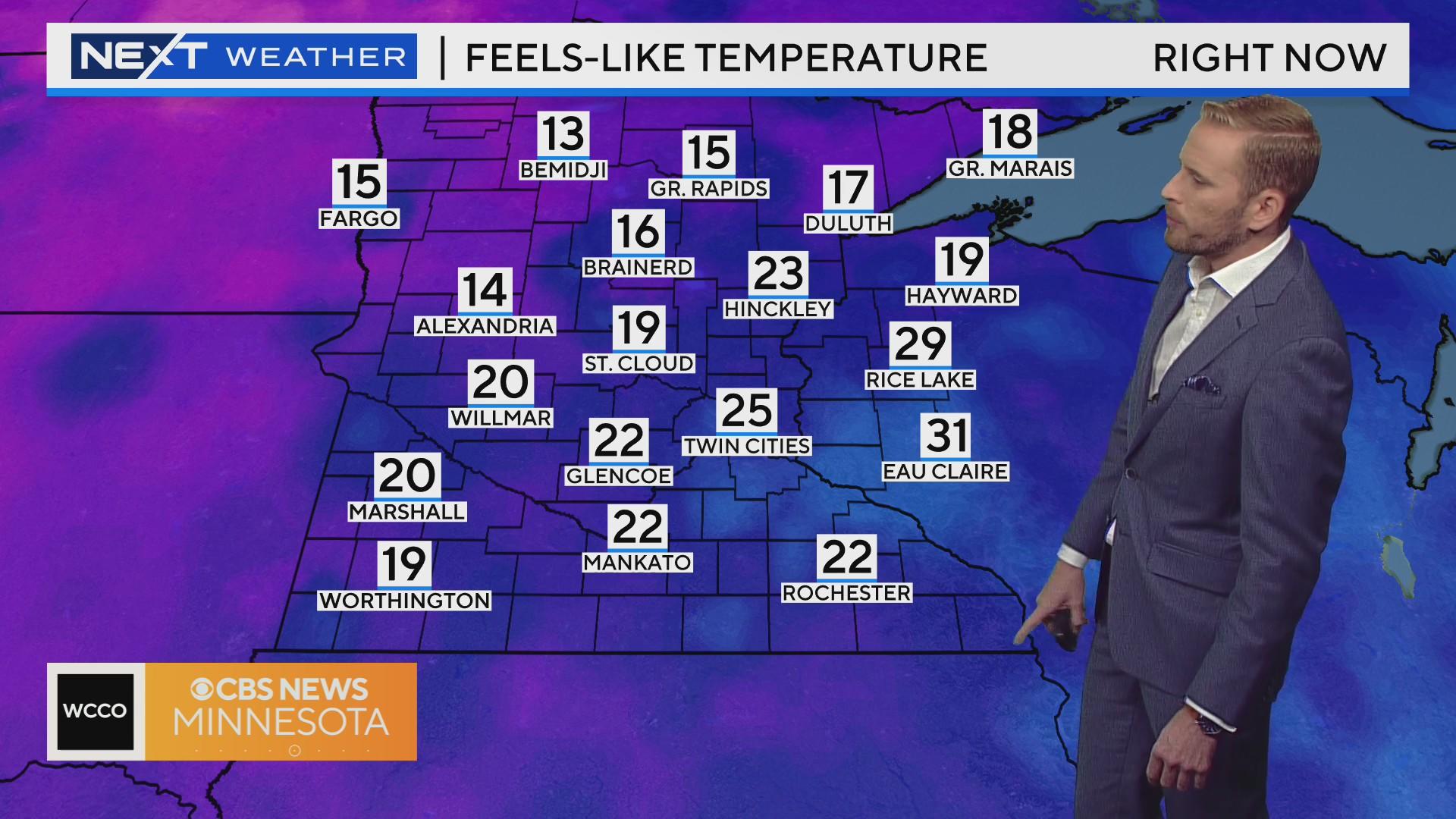 Sunday will be sunny, but unfortunately no warmer - CBS Minnesota
