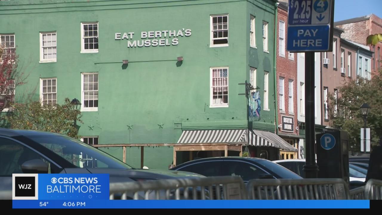 Bertha's Mussels has closed — for real this time - CBS Baltimore