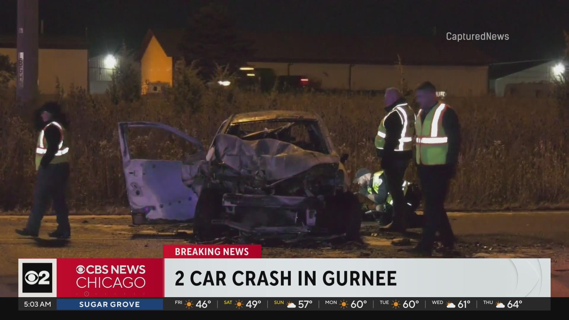 Fiery crash involving police SUV reported in northern Chicago suburb ...