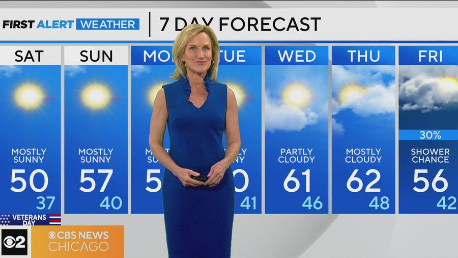 Chicago First Alert Weather: Warming trend with more sunshine - CBS Chicago