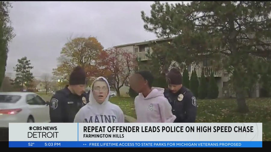 Warren woman arrested after leading police on high-speed chase ...