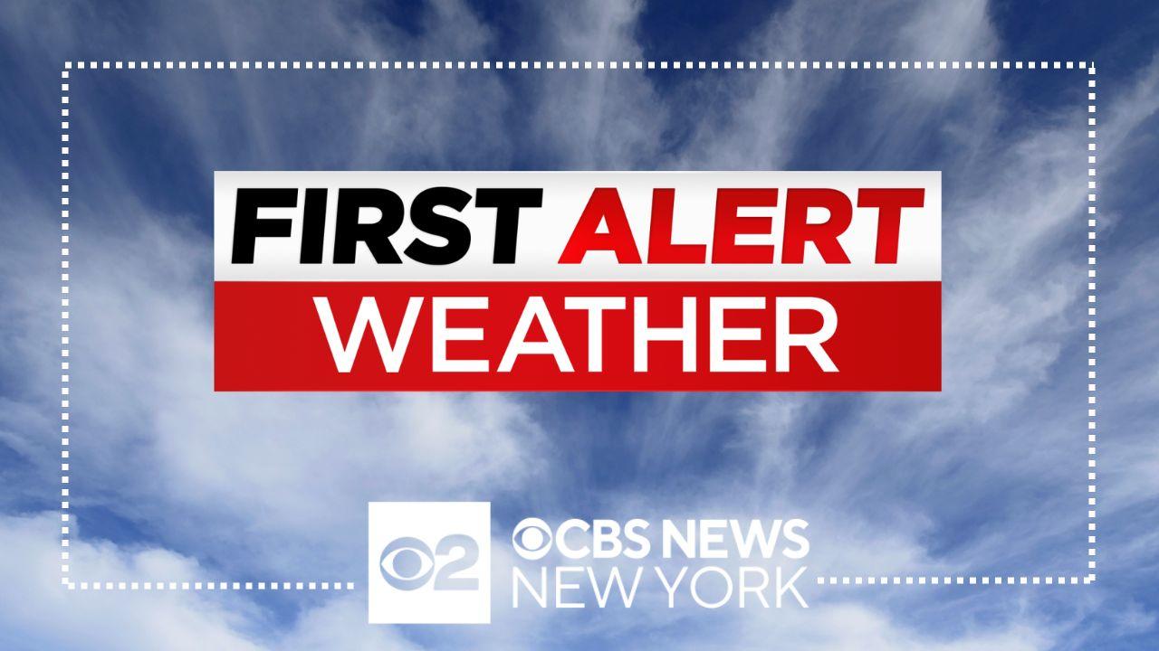 First Alert Weather: Cool and blustery conditions - CBS New York