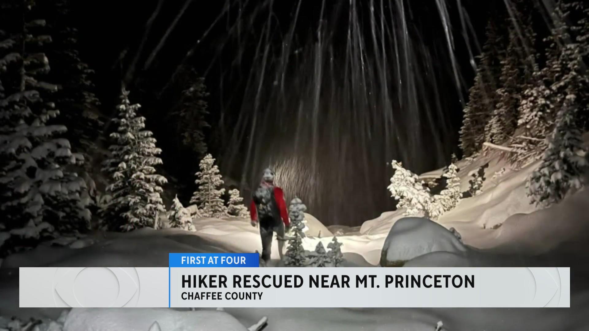 Footprints lead rescuers to hypothermic hiker — wearing only a cotton