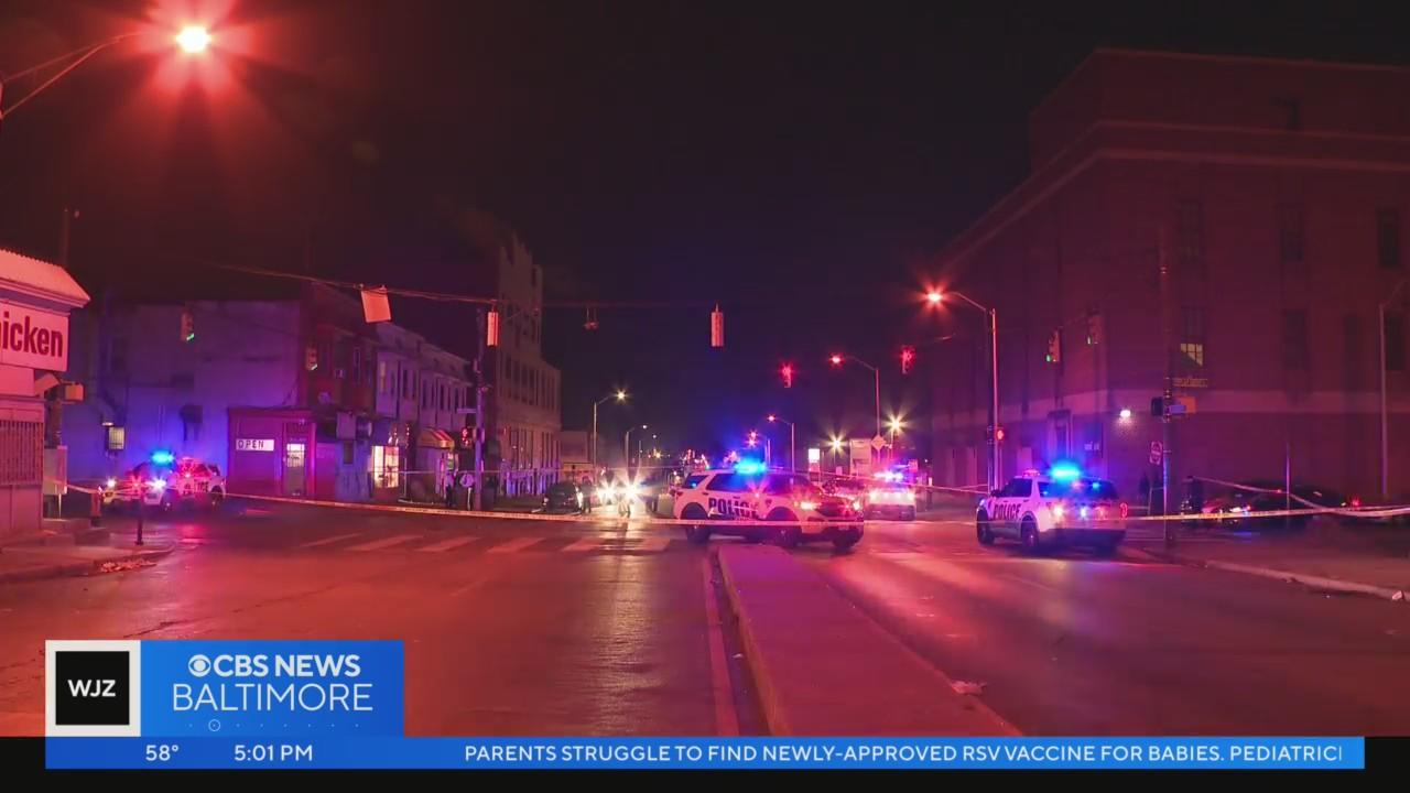 Two dead after shooting in West Baltimore - CBS Baltimore