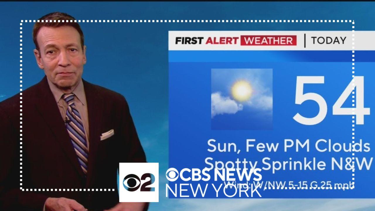 First Alert Weather: CBS2's 11/19 Sunday morning forecast - CBS New York