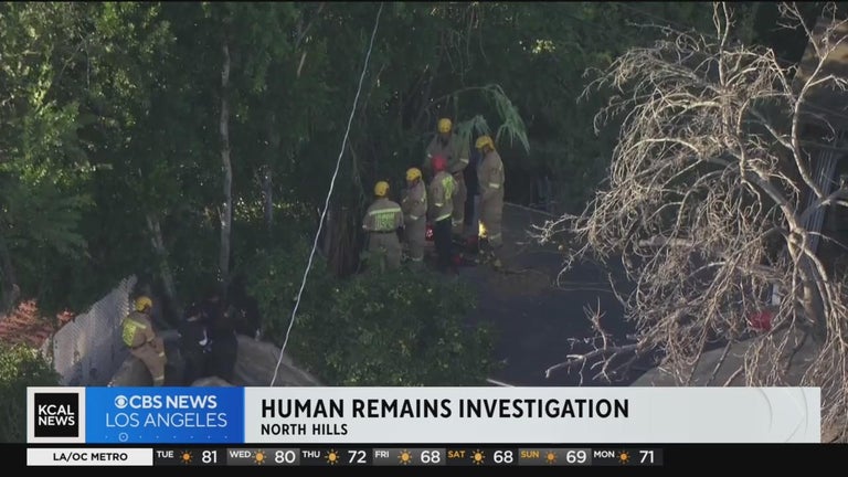 North Hills man arrested after human remains were found in the backyard ...