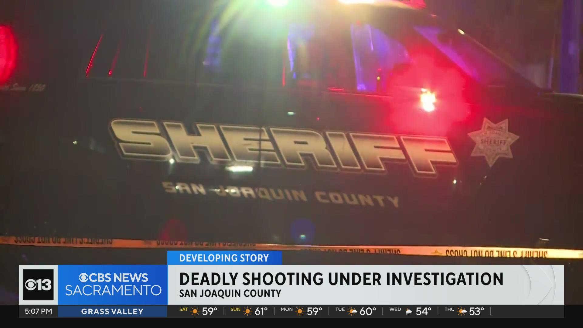 Argument leads to person being shot and killed in Stockton - CBS Sacramento