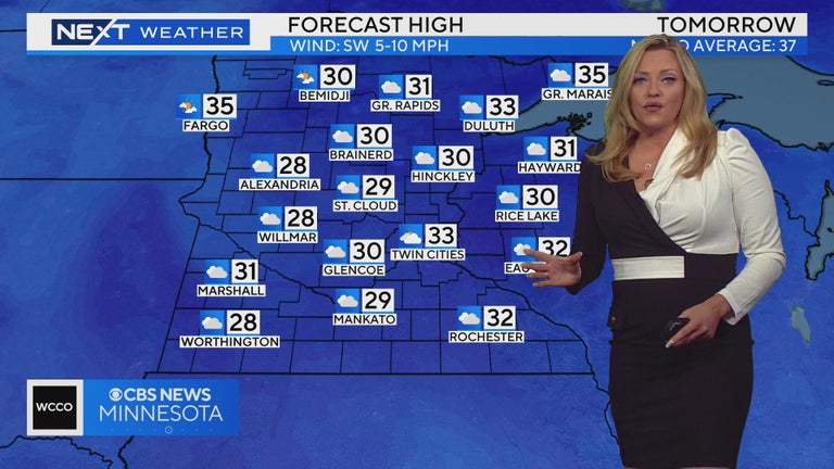Chilly air settles in this weekend with chance of snow Sunday - CBS ...