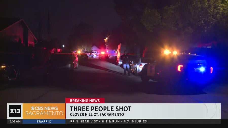 3 people shot in south Sacramento, investigation underway - CBS Sacramento