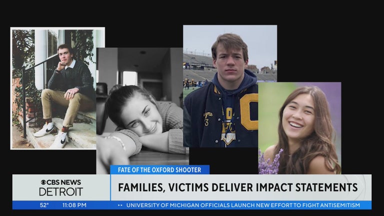 Family of Oxford school shooting victims speak during teen's sentencing ...
