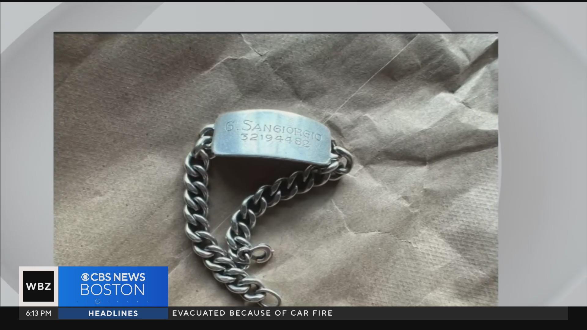"It was a miracle": WWII bracelet lost at Army-Navy game found in