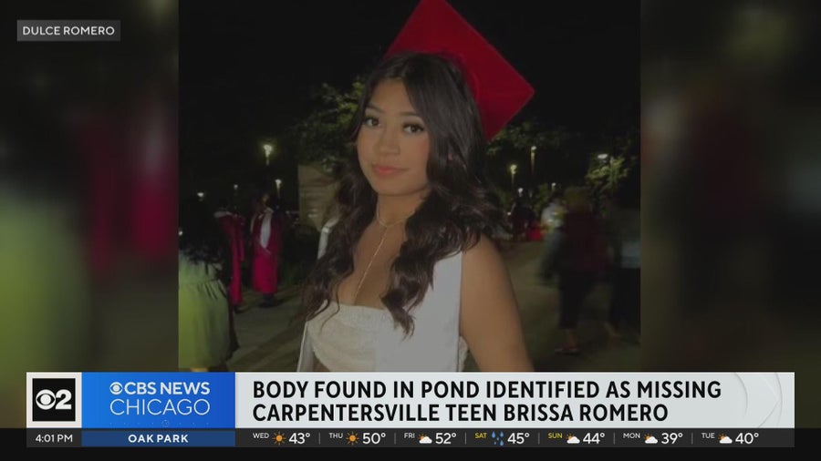 Body pulled from Chicago area pond identified as missing teen Brissa