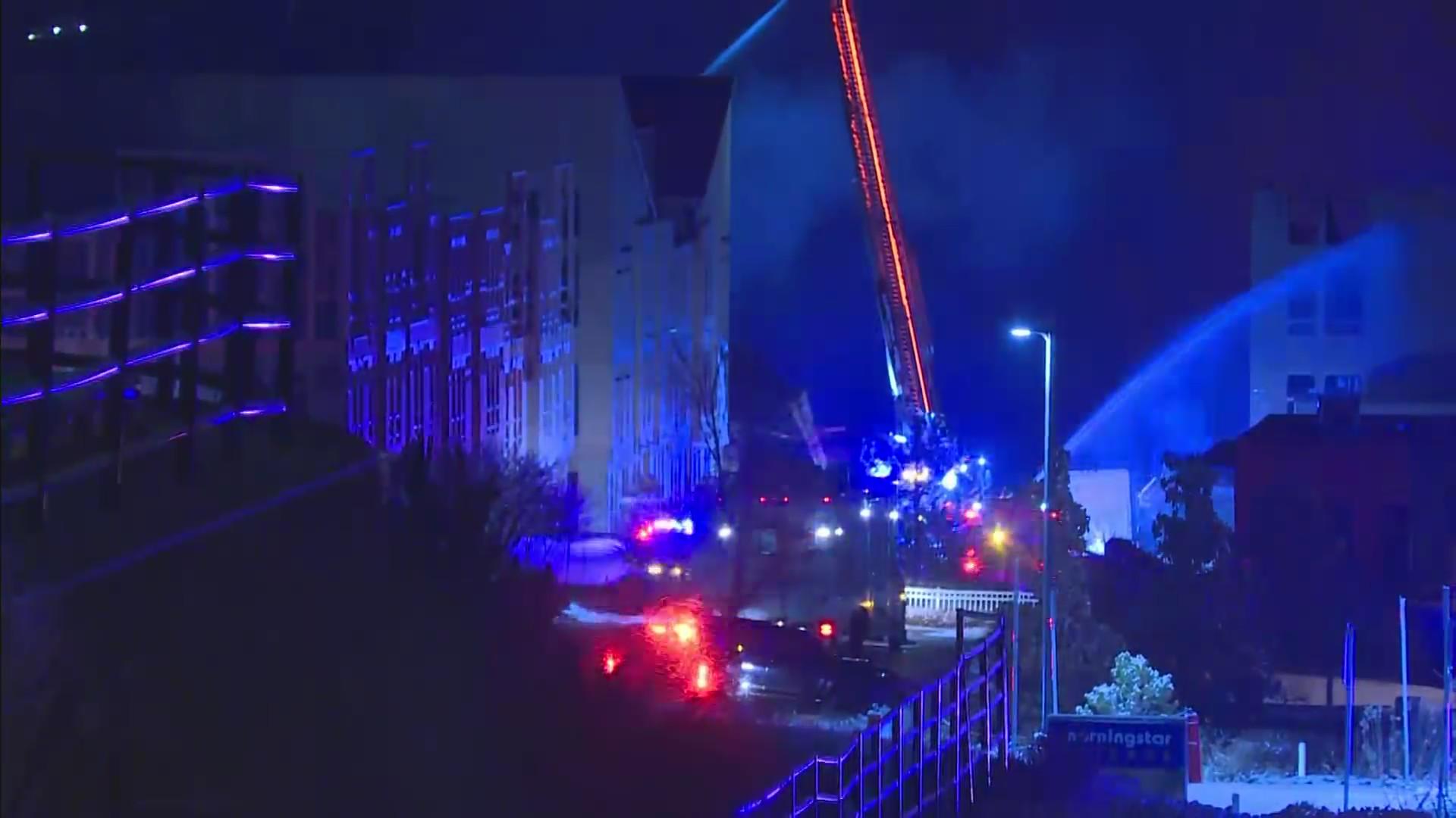 Colorado three-alarm fire causes heavy damage at Aurora construction ...