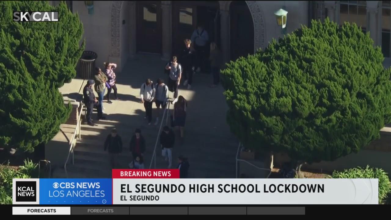 El Segundo High School placed on lockdown for "potential safety threat ...